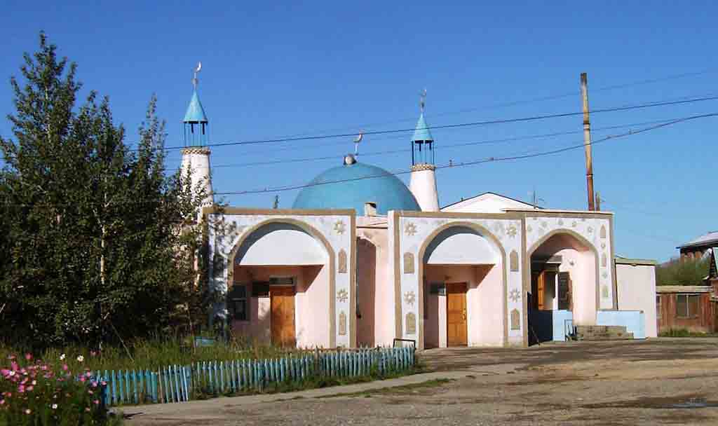 Mosque in the city of Ölgii