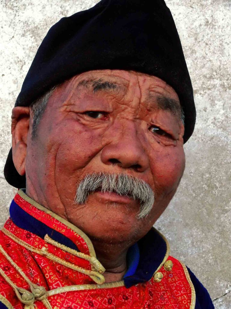 Mongolian man
