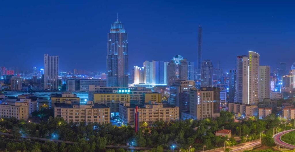 The Tianjin Skyline