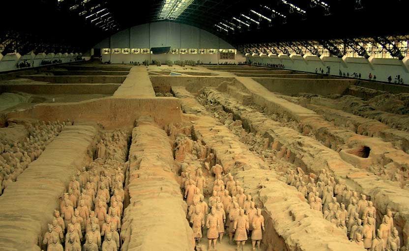 The Mausoleum of the First Qin Emperor Museum 