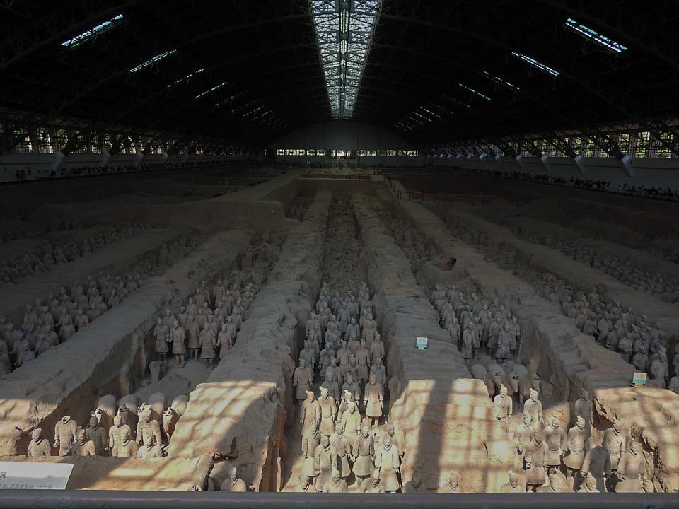 Battle formations of the Qin army