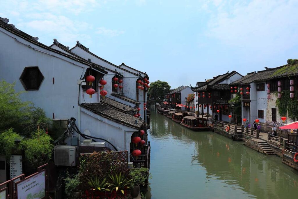 Suzhou's famous canals