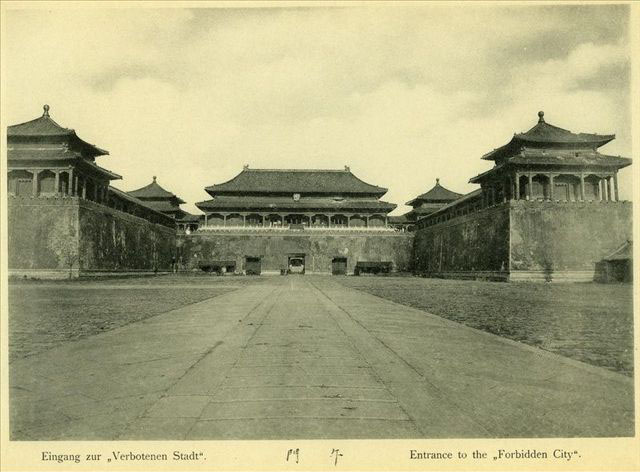 The Forbidden City In the year 1900