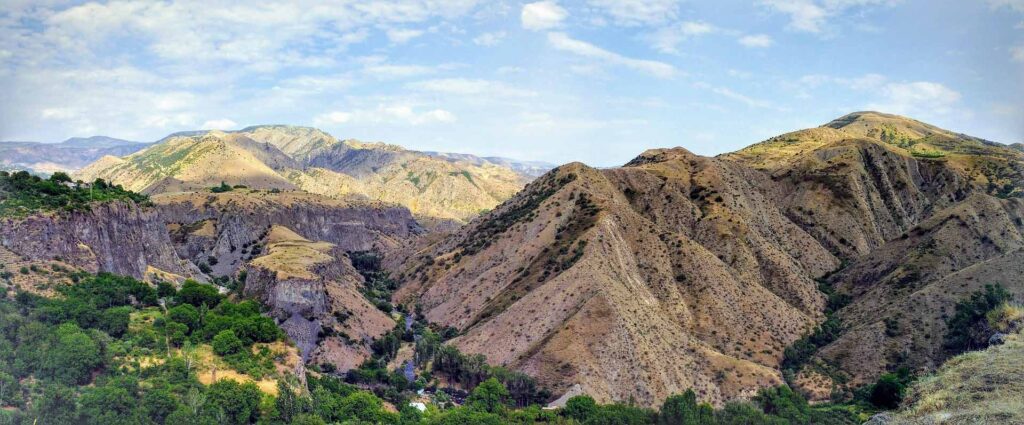 Beautiful canyon in Armenia