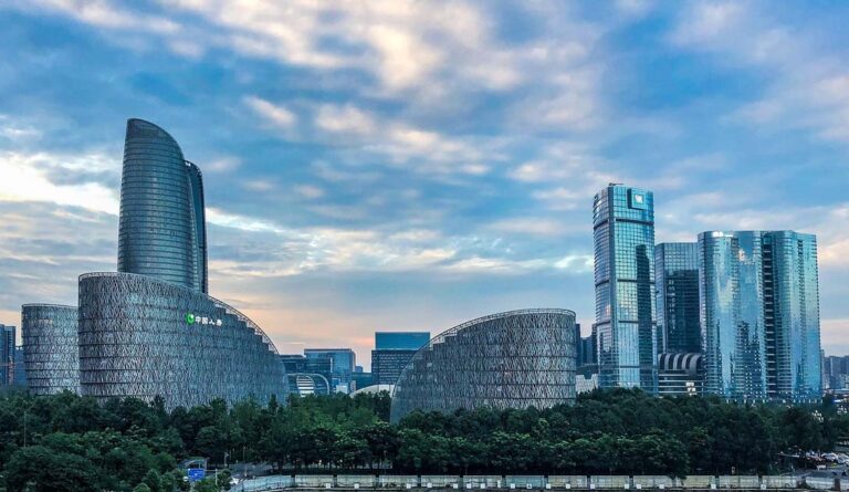 Chengdu skyline