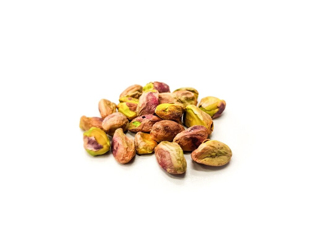 Dried Iranian pistachios